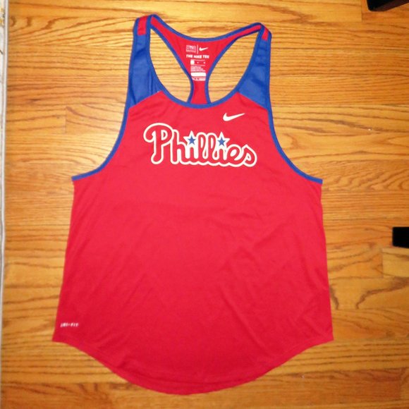 Nike Tops - Nike Dri-Fit Philadelphia Phillies Tank Top, Size Medium